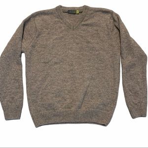 JACK SMITH Men’s Wool V-Neck Pullover Sweater